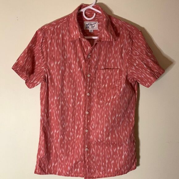 American-eagle-outfitters Pink Camp Shirt - Picture 1 of 4